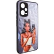 TPU+PC чехол Prisma Ladies для Xiaomi Redmi Note 12 Pro 5G Black in White