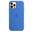 Чехол Silicone Case Full Protective (AA) для Apple iPhone 14 Pro Max (6.7") Синий / Capri Blue