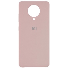 Чехол Silicone Cover (AAA) для Xiaomi Redmi K30 Pro / Poco F2 Pro Розовый / Pink Sand