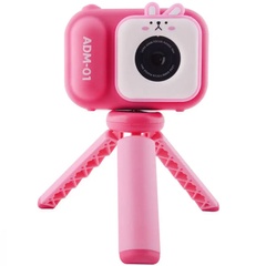 Детская фотокамера S11 + штатив Pink