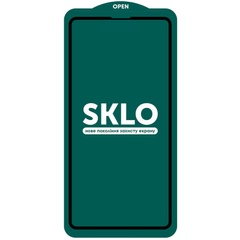 Защитное стекло SKLO 5D (тех.пак) для Apple iPhone 16 Pro (6.3") Черный