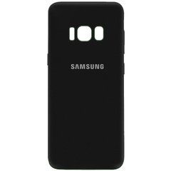 Чехол Silicone Cover My Color Full Camera (A) для Samsung G950 Galaxy S8 Черный / Black