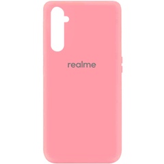 Чехол Silicone Cover My Color Full Protective (A) для Realme 6 Pro Розовый / Pink