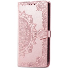 Кожаный чехол (книжка) Art Case с визитницей для Xiaomi Redmi A3 Розовый