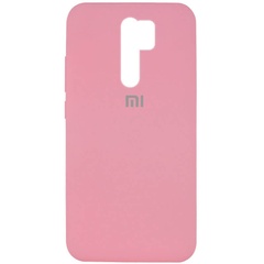 Чехол Silicone Cover Full Protective (AA) для Xiaomi Redmi 9 Розовый / Pink