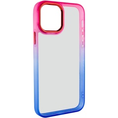 Чехол TPU+PC Fresh sip series для Apple iPhone 11 Pro (5.8") Синий / Розовый
