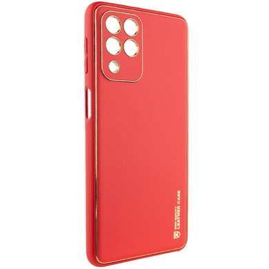 Кожаный чехол Xshield для Samsung Galaxy M33 5G Красный / Red