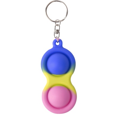 Антистресс игрушка Simple Dimple 2 лепестка-силикон-цветной