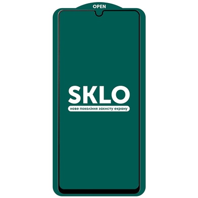 Захисне скло SKLO 5D для Xiaomi Poco X4 Pro 5G, Чорний