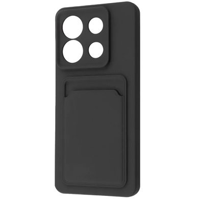 TPU чехол Colorful Pocket Case для Xiaomi Redmi Note 13 4G Black