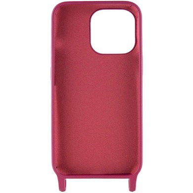 Чехол TPU two straps California для Apple iPhone 11 (6.1") Красный / Rose Red