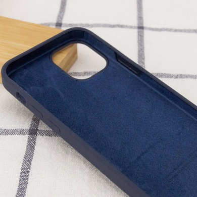 Чехол Silicone Case Full Protective (AA) для Apple iPhone 15 Pro (6.1") Темный Синий / Midnight Blue