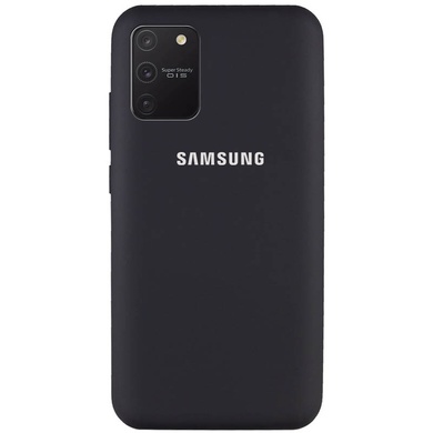 Чехол Silicone Cover Full Protective (AA) для Samsung Galaxy S10 Lite Черный / Black