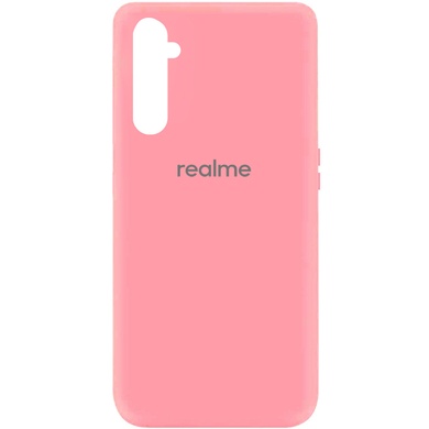 Чехол Silicone Cover My Color Full Protective (A) для Realme 6 Pro Розовый / Pink