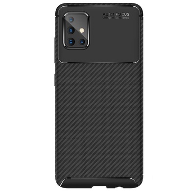 TPU чехол iPaky Kaisy Series для Samsung Galaxy A51 Черный