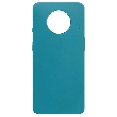 Силіконовий чохол Candy для OnePlus 7T, Сіній / Powder Blue