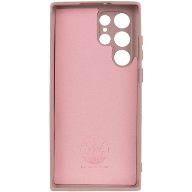 Чехол Silicone Cover Lakshmi Full Camera (A) для Samsung Galaxy S22 Ultra Розовый / Pink Sand
