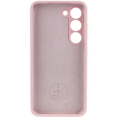 Чохол Silicone Cover Lakshmi Full Camera (AAA) with Logo для Samsung Galaxy S24, Рожевий / Pink Sand