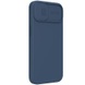 Силіконова накладка Nillkin Camshield Silky Magnetic для Apple iPhone 14 Plus (6.7"), Синій