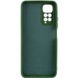 Чохол Silicone Cover Lakshmi Full Camera (AAA) для Xiaomi Redmi Note 11 (Global) / Note 11S, Зелений / Cyprus Green