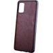 Шкіряний чохол PU Retro classic для Samsung Galaxy M51, Темно-коричневый