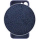 Чохол Silicone Case Full Camera Protective (AA) для Apple iPhone 14 (6.1"), Темно-синій / Midnight blue