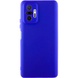 Чехол Silicone Cover Lakshmi Full Camera (A) для Xiaomi Redmi Note 10 Pro / 10 Pro Max Синий / Iris