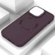 TPU чехол Bonbon Metal Style with MagSafe для Apple iPhone 14 Plus (6.7") Бордовый / Plum
