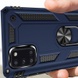 Ударопрочный чехол Serge Ring for Magnet для Samsung Galaxy A31 Темно-синий