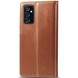 Шкіряний чохол книжка GETMAN Gallant (PU) для Samsung Galaxy A24 4G, Коричневий