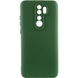 Чохол Silicone Cover Lakshmi Full Camera (A) для Xiaomi Redmi 9, Зелений / Dark Green