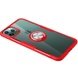 TPU+PC чохол Deen CrystalRing for Magnet (opp) для Apple iPhone 11 Pro (5.8"), Бесцветный / Красный