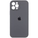Чохол Silicone Case Full Camera Protective (AA) для Apple iPhone 12 Pro Max (6.7"), Серый / Dark Gray