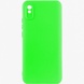 Чехол Silicone Cover Lakshmi Full Camera (A) для Xiaomi Redmi 9A Салатовый / Neon Green