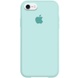Чохол Silicone Case Full Protective (AA) для Apple iPhone 7 /8 / SE (2020) (4.7 "), Бирюзовый / Turquoise