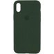 Чохол Silicone Case Full Protective (AA) для Apple iPhone XS Max (6.5 "), Зелений / Cyprus Green