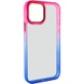 Чохол TPU+PC Fresh sip series для Apple iPhone 11 Pro (5.8"), Синий / Розовый