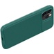 Карбонова накладка Nillkin Camshield (шторка на камеру) для Apple iPhone 13 Pro Max (6.7 "), Зелений / Dark Green