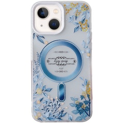 TPU+PC чехол Tenderness with MagSafe для Apple iPhone 14 (6.1") Enjoy spring