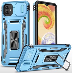 Удароміцний чохол Camshield Army Ring для Samsung Galaxy A05, Блакитний / Light Blue