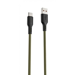 Дата кабель Proove Rebirth USB to Type-C 2.4A (1m) Green