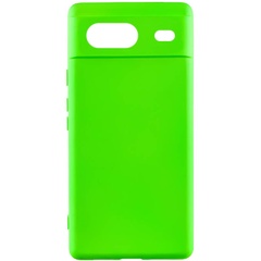 Чохол Silicone Cover Lakshmi (A) для Google Pixel 7, Салатовый / Neon green