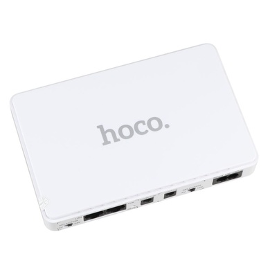 Джерело безперебійного живлення Hoco DB63 Portable DC UPS для роутерів 5V/9V/12V 10000 mAh, Black