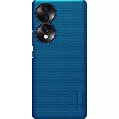 Чехол Nillkin Matte для Huawei Honor 70 Бирюзовый / Peacock blue