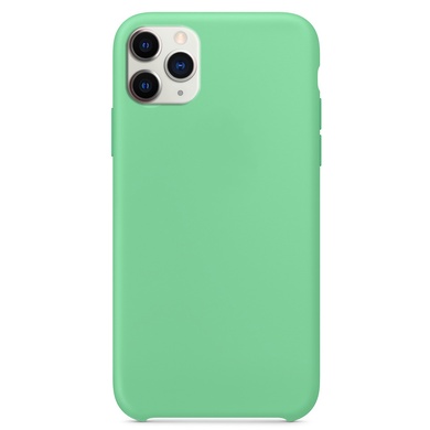 Чехол Silicone Case without Logo (AA) для Apple iPhone 11 Pro Max (6.5") Зеленый / Spearmint