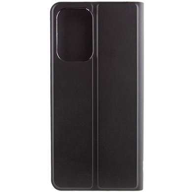 Кожаный чехол книжка GETMAN Elegant (PU) для Xiaomi Redmi 12 Черный