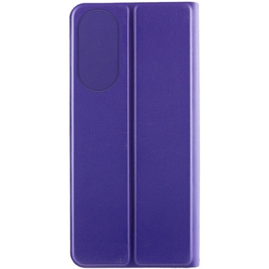 Шкіряний чохол книжка GETMAN Elegant (PU) для Oppo A78 4G, Фіолетовий