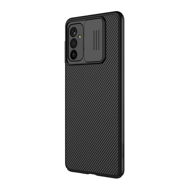 Карбоновая накладка Nillkin Camshield (шторка на камеру) для Samsung Galaxy M52 Черный / Black