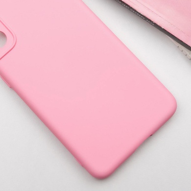 Чехол Silicone Cover Lakshmi Full Camera (AA) для Samsung Galaxy S24 FE Розовый / Pink