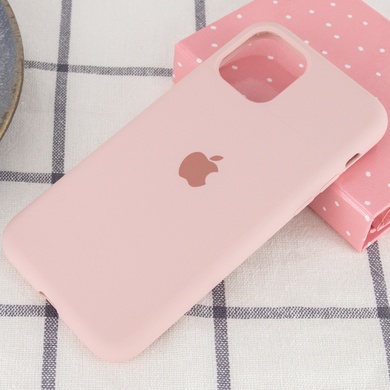 Чехол Silicone Case Full Protective (AA) для Apple iPhone 11 (6.1") Розовый / Pink Sand